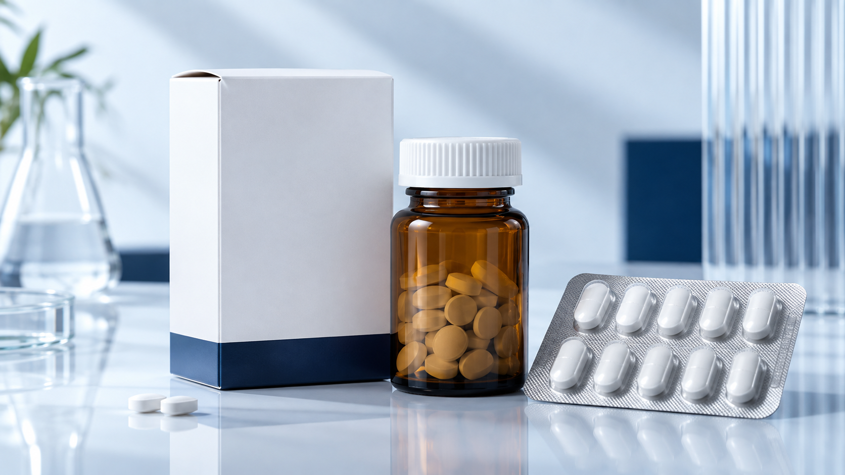 Composición ilustrativa de medicamentos con receta